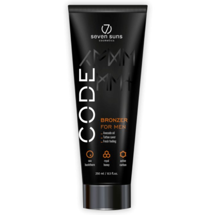 7suns Code Bronzer for Men Tanning Lotion 250 ml